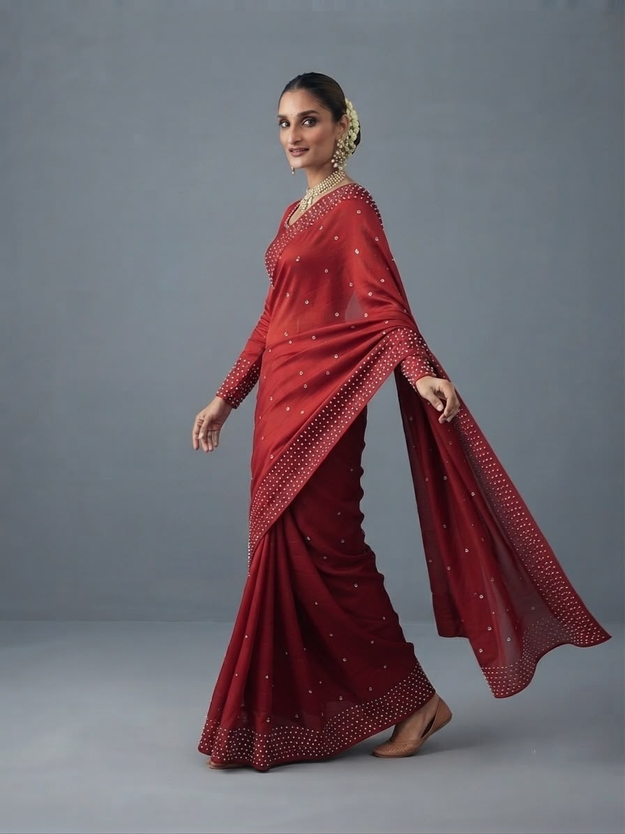 New Indian Saree Shisha Silk