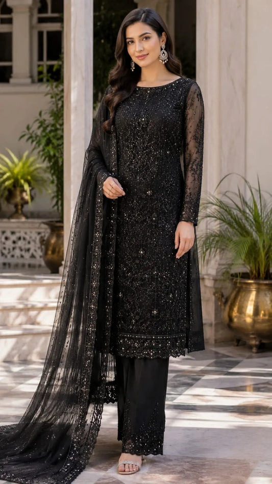 Long Shirt 3 Peace Net Cut Dana