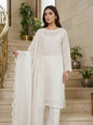 Medium Silk Stone Pearls 3-Piece Long Shirt