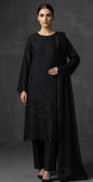 Shisha Silk Cut Dana 3-Piece Black Dres