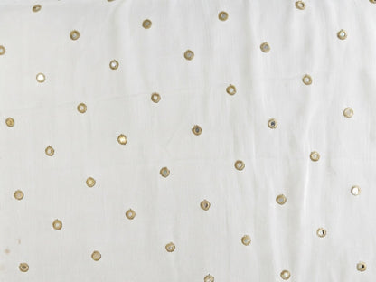 Chiffon White Dupatta (3 Yards)