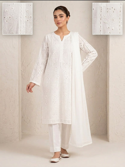 Raw Silk 3-Piece Suit – Long Shirt | All Colors Available