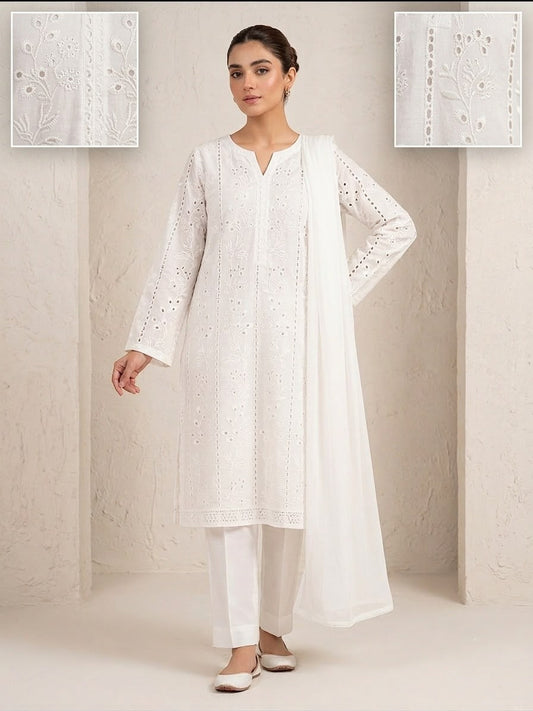 Raw Silk 3-Piece Suit – Long Shirt | All Colors Available